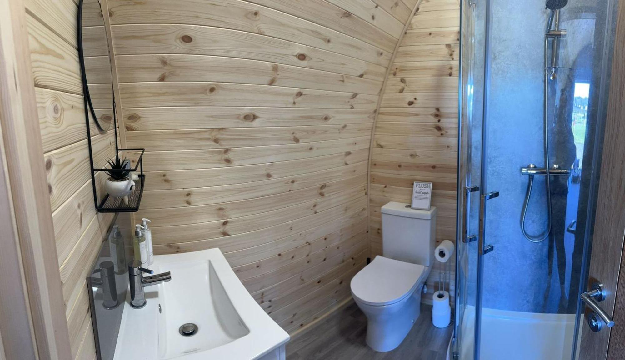 Milldown Glamping Apartman Coldingham Kültér fotó