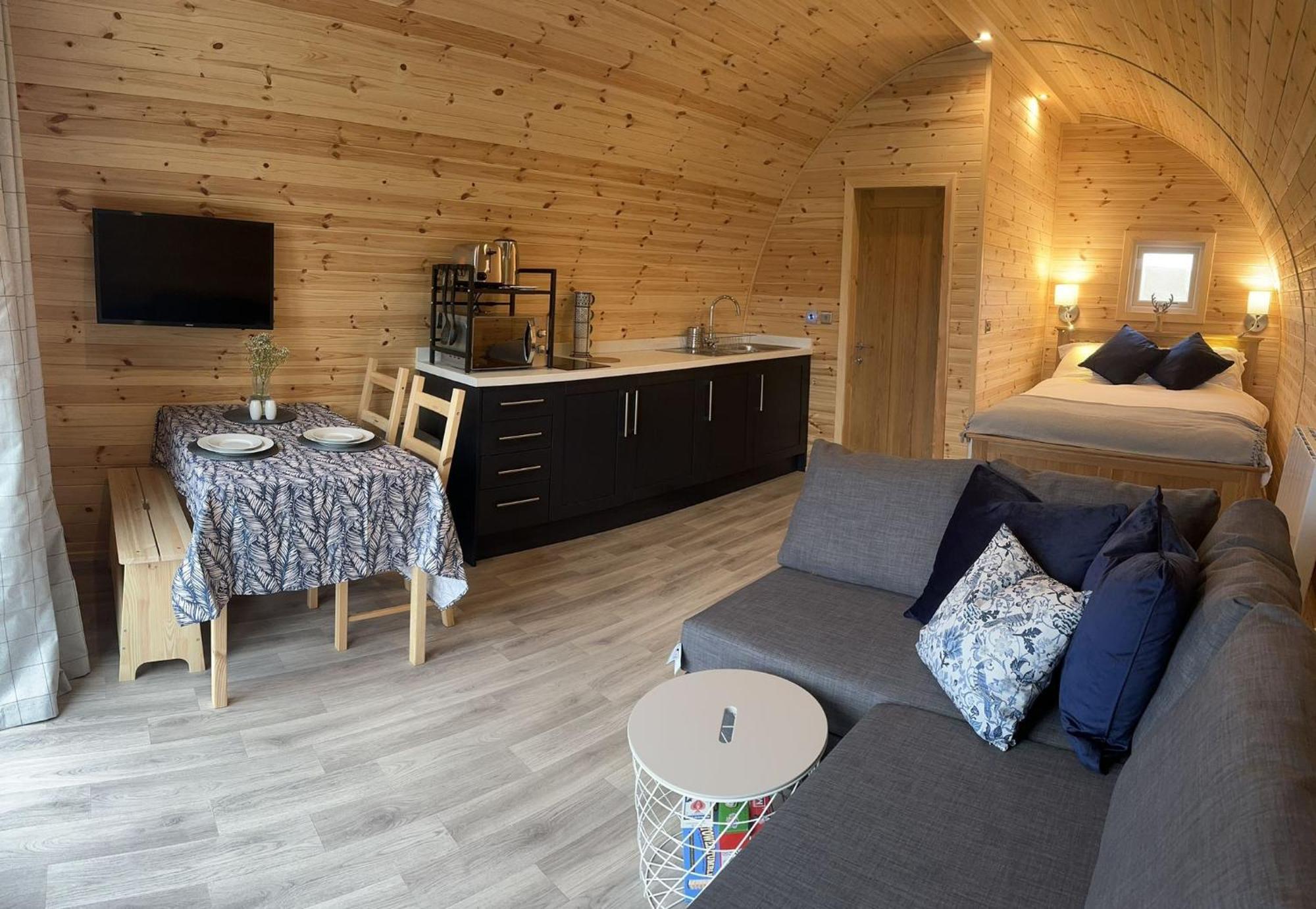 Milldown Glamping Apartman Coldingham Kültér fotó